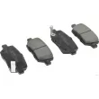 Jeu de 4 plaquettes de frein arrière HERTH+BUSS JAKOPARTS J3614018 - Visuel 1