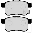 Jeu de 4 plaquettes de frein arrière HERTH+BUSS JAKOPARTS J3614020 - Visuel 2