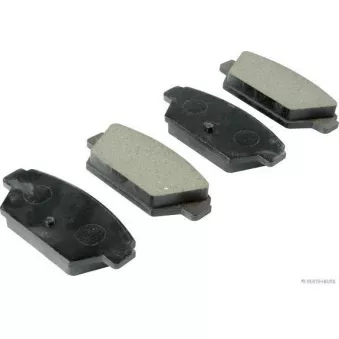 Jeu de 4 plaquettes de frein arrière HERTH+BUSS JAKOPARTS J3615000