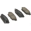 Jeu de 4 plaquettes de frein arrière HERTH+BUSS JAKOPARTS J3615004 - Visuel 1