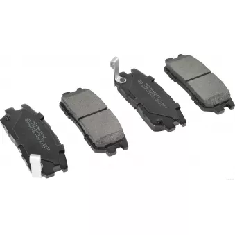 Jeu de 4 plaquettes de frein arrière HERTH+BUSS JAKOPARTS J3615005