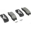 Jeu de 4 plaquettes de frein arrière HERTH+BUSS JAKOPARTS J3615010 - Visuel 1