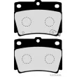 Jeu de 4 plaquettes de frein arrière HERTH+BUSS JAKOPARTS J3615011 - Visuel 2