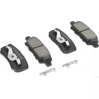 Jeu de 4 plaquettes de frein arrière HERTH+BUSS JAKOPARTS J3615014