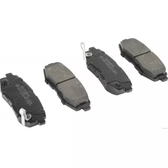 Jeu de 4 plaquettes de frein arrière HERTH+BUSS JAKOPARTS J3617007