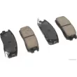 Jeu de 4 plaquettes de frein arrière HERTH+BUSS JAKOPARTS J3619001 - Visuel 1
