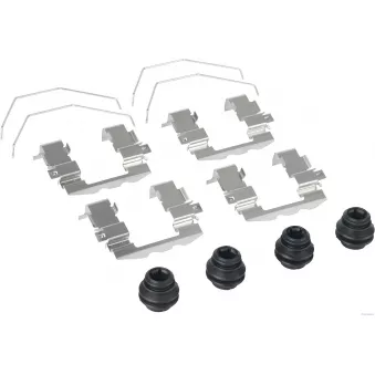 Kit d'accessoires, plaquette de frein à disque HERTH+BUSS JAKOPARTS J3660527