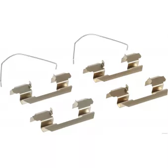 Kit d'accessoires, plaquette de frein à disque HERTH+BUSS JAKOPARTS J3661049
