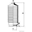 Joint-soufflet, direction HERTH+BUSS JAKOPARTS J4101015 - Visuel 2