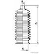 Joint-soufflet, direction HERTH+BUSS JAKOPARTS J4102016 - Visuel 2