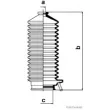 Joint-soufflet, direction HERTH+BUSS JAKOPARTS J4104004 - Visuel 2