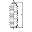 Joint-soufflet, direction HERTH+BUSS JAKOPARTS J4104007 - Visuel 2