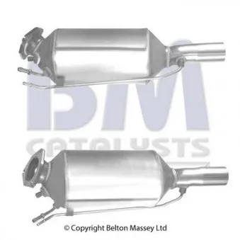 Filtre à particules / à suie, échappement BM CATALYSTS BM11198