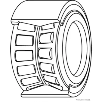 Roulement de roue avant HERTH+BUSS JAKOPARTS J4703006