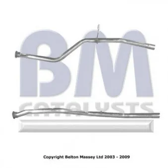 Tuyau d'échappement BM CATALYSTS BM50005