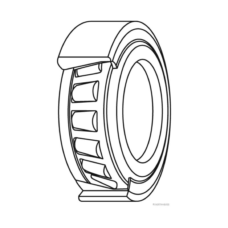 Roulement de roue arrière HERTH+BUSS JAKOPARTS J4713039