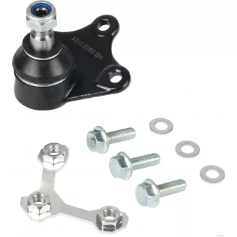 Rotule de suspension avant gauche HERTH+BUSS JAKOPARTS