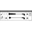 Kit de câbles d'allumage HERTH+BUSS JAKOPARTS J5381001 - Visuel 2