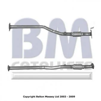 Tuyau d'échappement BM CATALYSTS BM50012