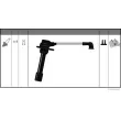 Kit de câbles d'allumage HERTH+BUSS JAKOPARTS J5383042 - Visuel 2