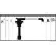 Kit de câbles d'allumage HERTH+BUSS JAKOPARTS J5384014 - Visuel 2