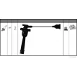 Kit de câbles d'allumage HERTH+BUSS JAKOPARTS J5385006 - Visuel 2