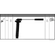Kit de câbles d'allumage HERTH+BUSS JAKOPARTS J5387011 - Visuel 2