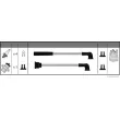 Kit de câbles d'allumage HERTH+BUSS JAKOPARTS J5387013 - Visuel 2