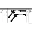 Kit de câbles d'allumage HERTH+BUSS JAKOPARTS J5387017 - Visuel 2