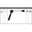 Kit de câbles d'allumage HERTH+BUSS JAKOPARTS J5388002 - Visuel 2