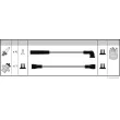 Kit de câbles d'allumage HERTH+BUSS JAKOPARTS J5390002 - Visuel 2