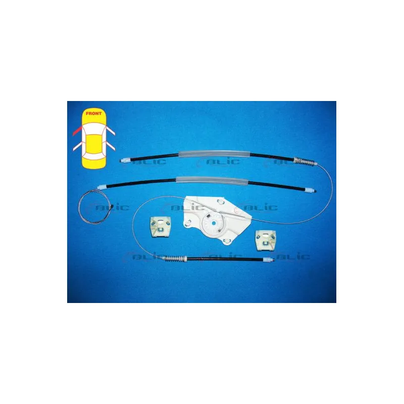 Kit de réparation, lève-vitre avant gauche BLIC 6205-01-022801P