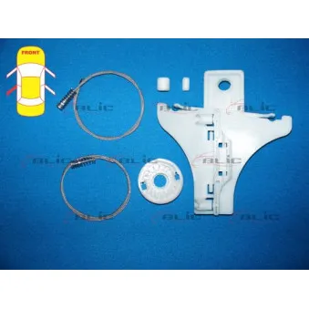 Kit de réparation, lève-vitre arrière gauche BLIC 6205-01-022803P