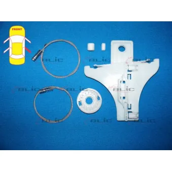 Kit de réparation, lève-vitre arrière droit BLIC 6205-01-022804P