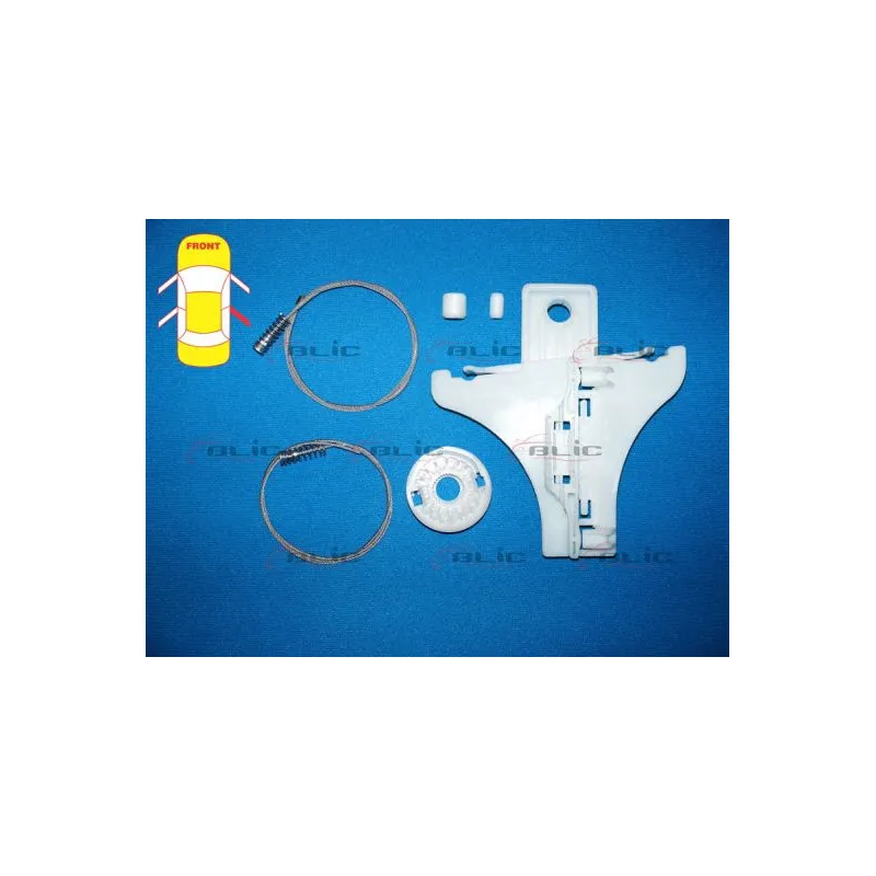 Kit de réparation, lève-vitre arrière droit BLIC 6205-01-022804P
