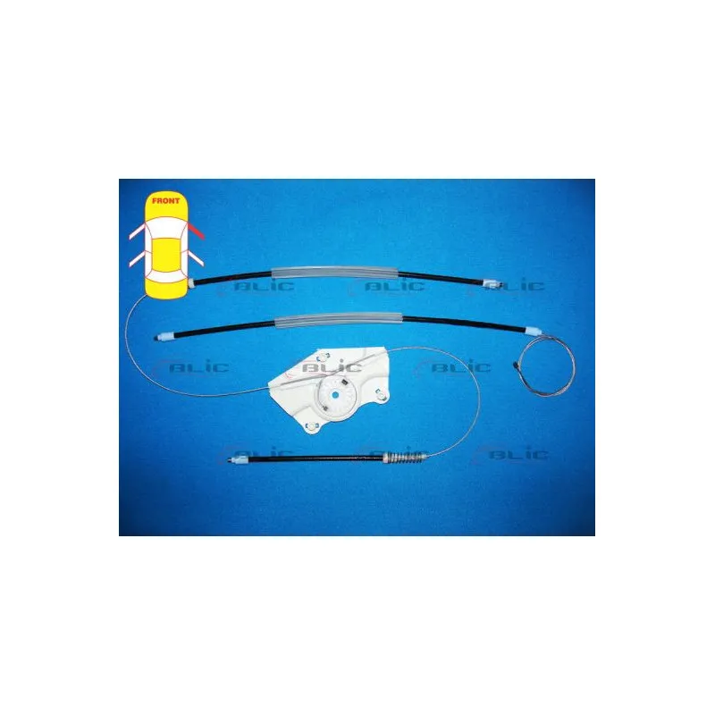Kit de réparation, lève-vitre avant droit BLIC 6205-01-022808P