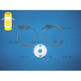 Kit de réparation, lève-vitre BLIC 6205-01-022814P