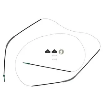 Kit de réparation, lève-vitre avant droit BLIC 6205-01-024802P
