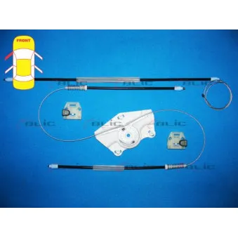 Kit de réparation, lève-vitre avant gauche BLIC 6205-01-025801P