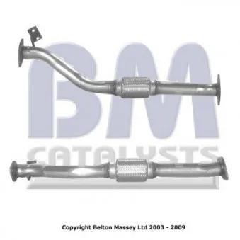 Tuyau d'échappement BM CATALYSTS BM50016