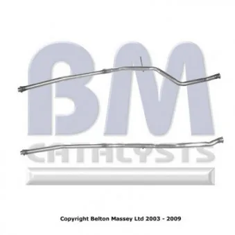 Tuyau d'échappement BM CATALYSTS