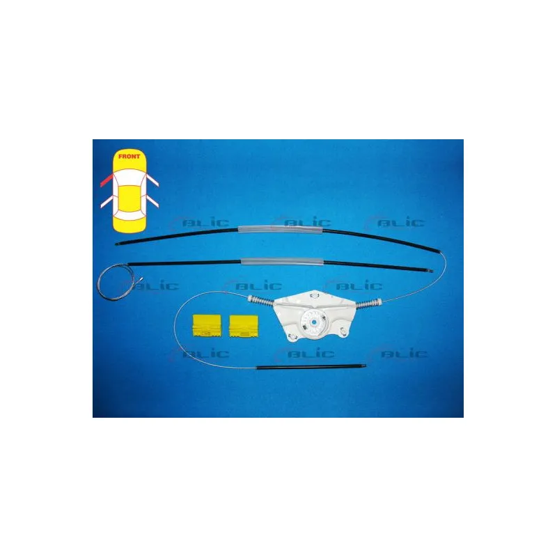 Kit de réparation, lève-vitre avant gauche BLIC 6205-01-037801P