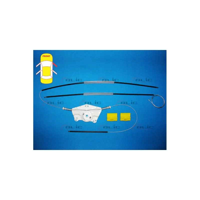 Kit de réparation, lève-vitre avant droit BLIC 6205-01-037802P