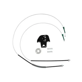Kit de réparation, lève-vitre arrière droit BLIC 6205-01-038804P