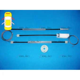 Kit de réparation, lève-vitre BLIC 6205-02-039812P