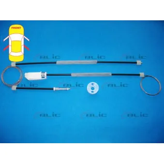 Kit de réparation, lève-vitre BLIC 6205-02-039814P