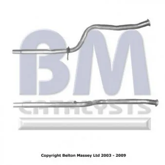 Tuyau d'échappement BM CATALYSTS BM50030