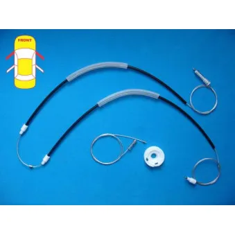 Kit de réparation, lève-vitre BLIC 6205-03-028812P