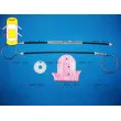 Kit de réparation, lève-vitre arrière gauche BLIC 6205-03-043803P - Visuel 1