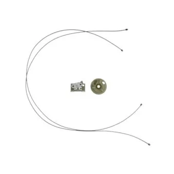 Kit de réparation, lève-vitre arrière droit BLIC 6205-04-043804P